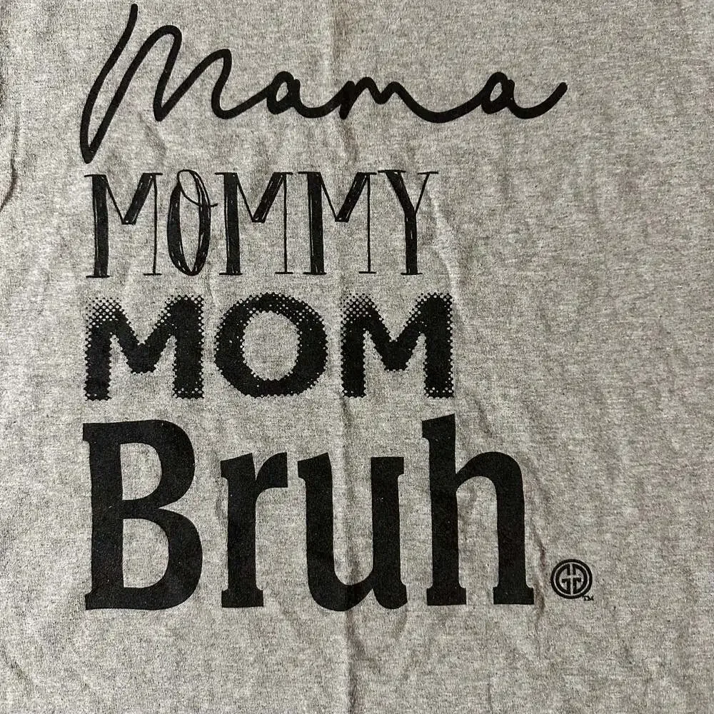 2599 Mama Bruh SS-Sports Grey – girliegirloriginals,